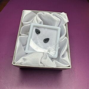 Set of 2 Black Onyx (Pear 9x6 mm) 2.01 ctw